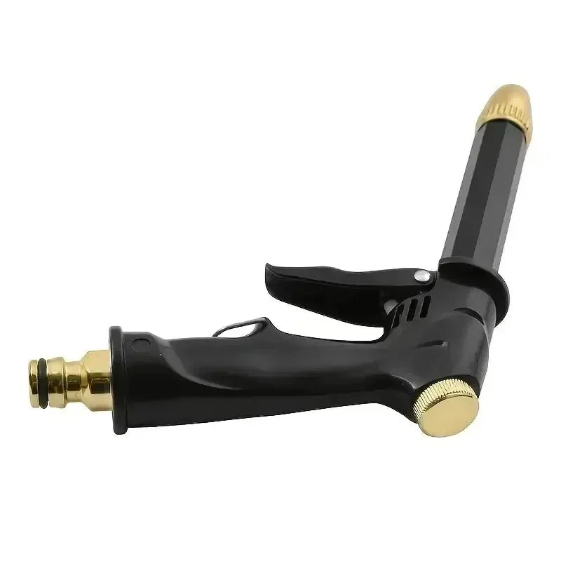 1pc Portable High-Pressure Water Hose Nozzle - Adjustable Spray for Garden, Car Washing & Pet Cleaning Tools