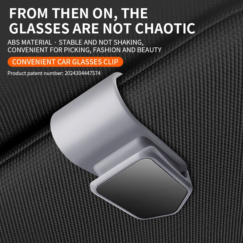 Car Interior Sun Visor Glasses Holder Sunglasses Case Car Clip Card Ticket Holder Mount Auto Sun Visor Glasses Clip Car storage