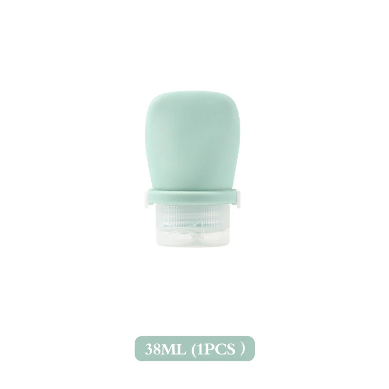 Silicone Travel Bottles Leak Proof Squeezable Refillable Containers Cosmetic Tube for Lotion Soap Liquids Bottling 30/60/90ml
