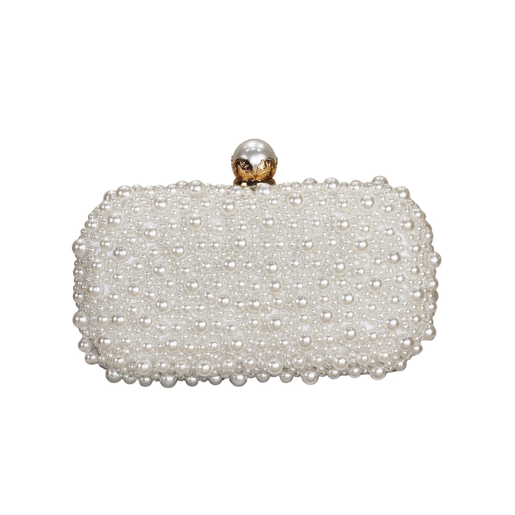 Small bag Purses and handbag luxury Designer Clutch purse handmade Pearl decoration Party Wedding Evening bag Purse banquete bag