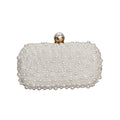 Small bag Purses and handbag luxury Designer Clutch purse handmade Pearl decoration Party Wedding Evening bag Purse banquete bag