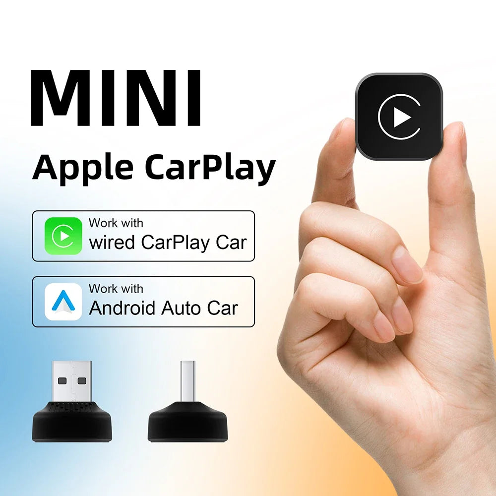 LEXXSON New Wireless Android Auto Adapter Smart Mini Box Plug And Play Universal For VW Toyota Nissan Honda Ford Benz 2025