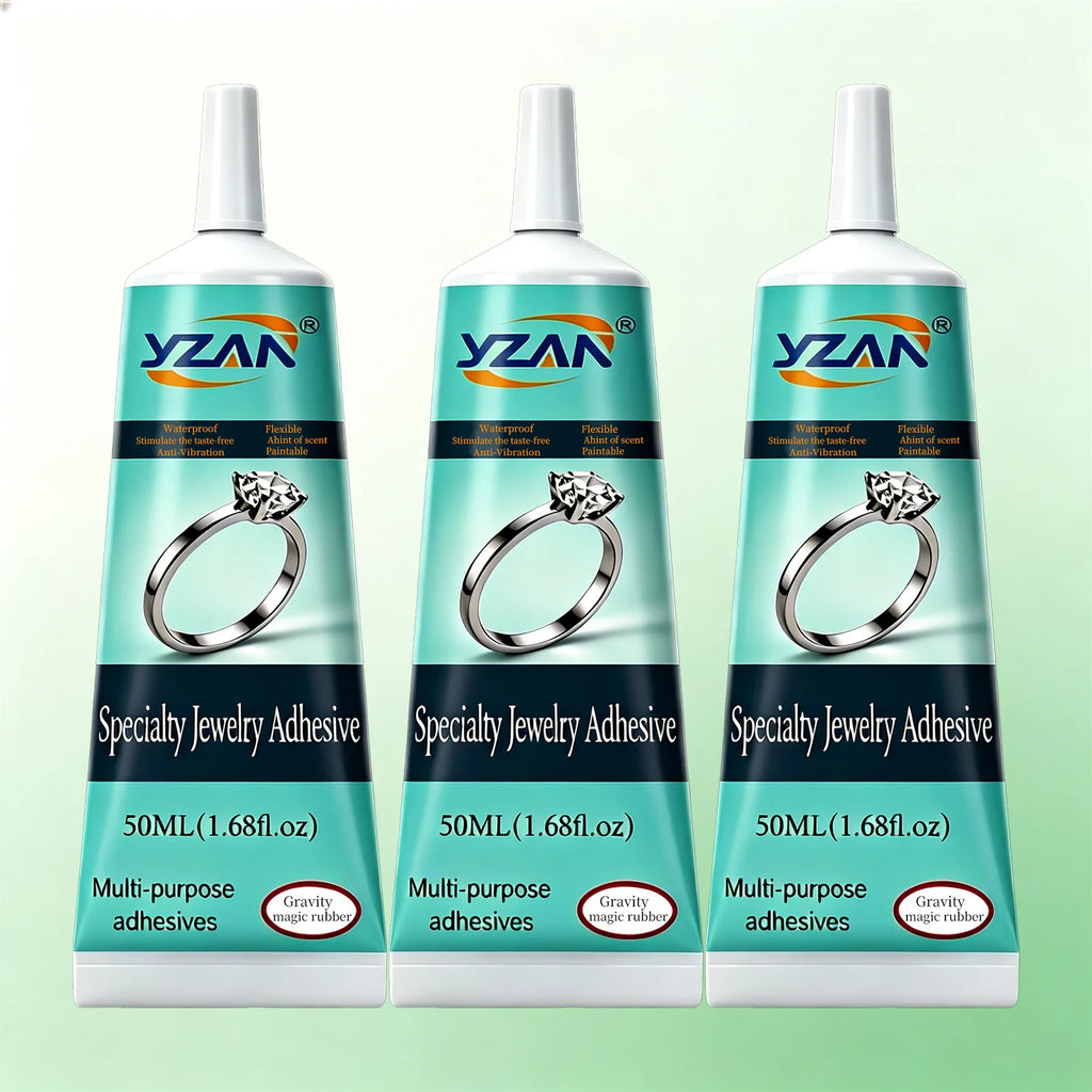 B7000 Jewelry Glue Clear Strong Waterproof Adhesive for Jewelry Making Bead Craft Earring Necklace Rhinestone Gem Repair