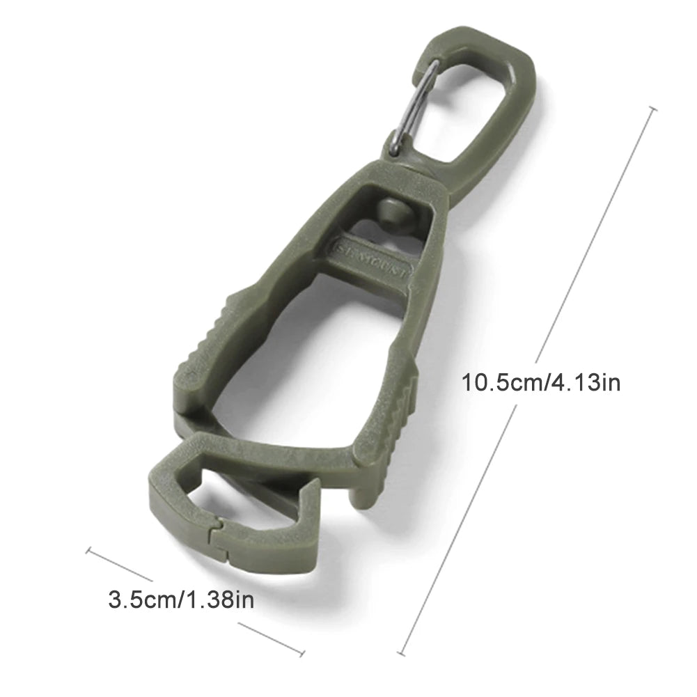 Multi-purpose Safety Work Glove Clip Anti-drop Glove Holder Belt Clamp for Construction Workers Outdoor Protective