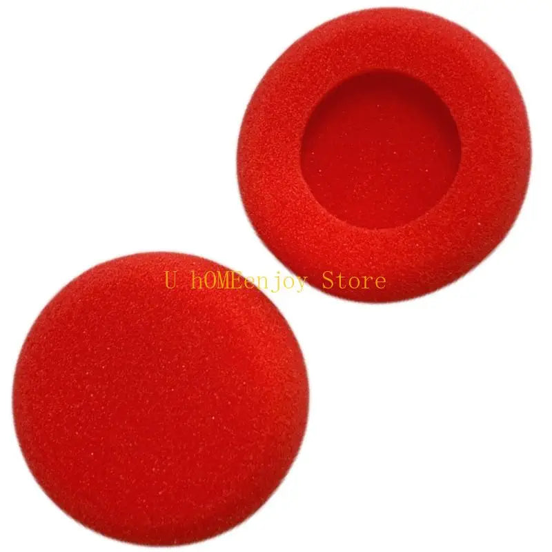 B0KF Thickened Foam Ear Pads for Headphones Sponges Replacement Cushions Cover