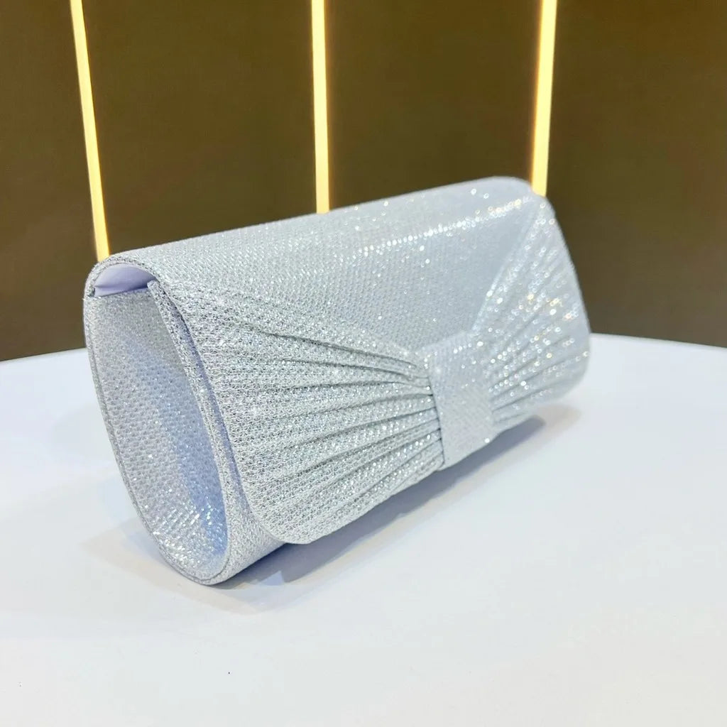 Evening Clutch Bag Shiny Envelope Clutch Bag Ladies Shoulder Bag Rigid For Wedding Evening Dinner Date