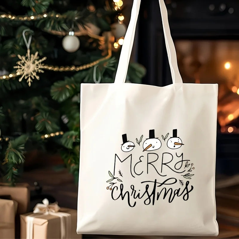 Newest Shoulder Bag Halloween Pumpkin Candy Ghost Cartoon Canvas Tote Bag Trick Or Treat Shoulder Bag