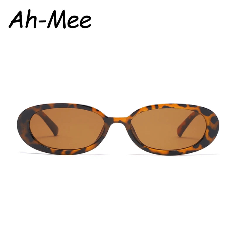 Hiking 2PCS Small Frame Oval Anti Light Glasses Classic Plastic Decorative Eyewear For Outdoor Travel Driving Seaside Holidays