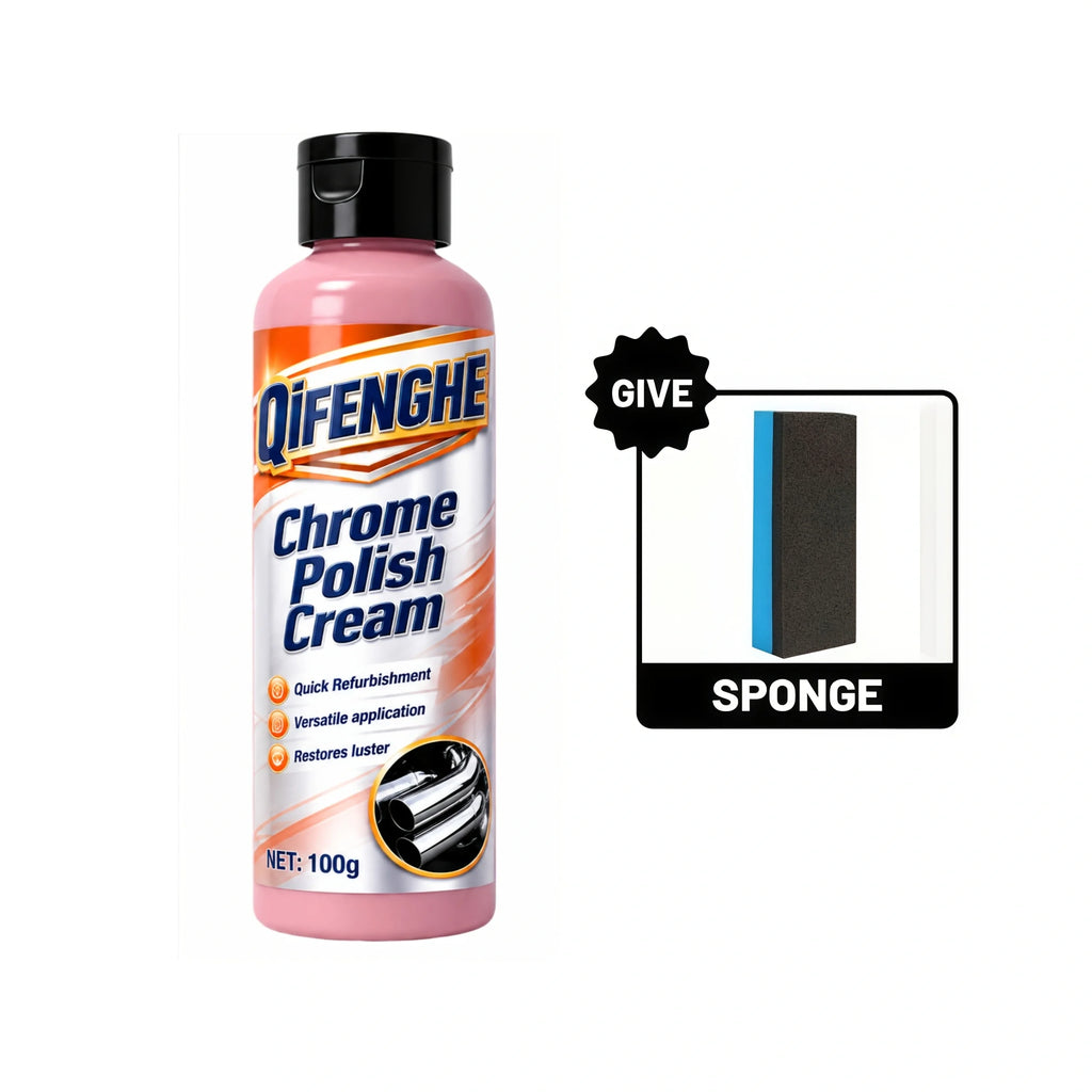 Multi-use Metal Polishing Paste Remove Oxidation Renew Dull Chrome Gloss Clean Rust Protect Metal From Corrosion For Car Parts
