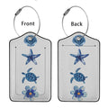 HOT SALE Cute animals Leather Business Luggage Tag Suitcase Address Label Luggage Boarding Case Label Name ID Address Clip