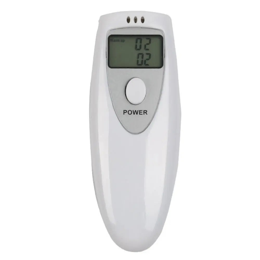 LED Digital Display Breathalyzer Analyzer Plastic Portable No Contacted Digital Breathalyzer Widely Used Durable