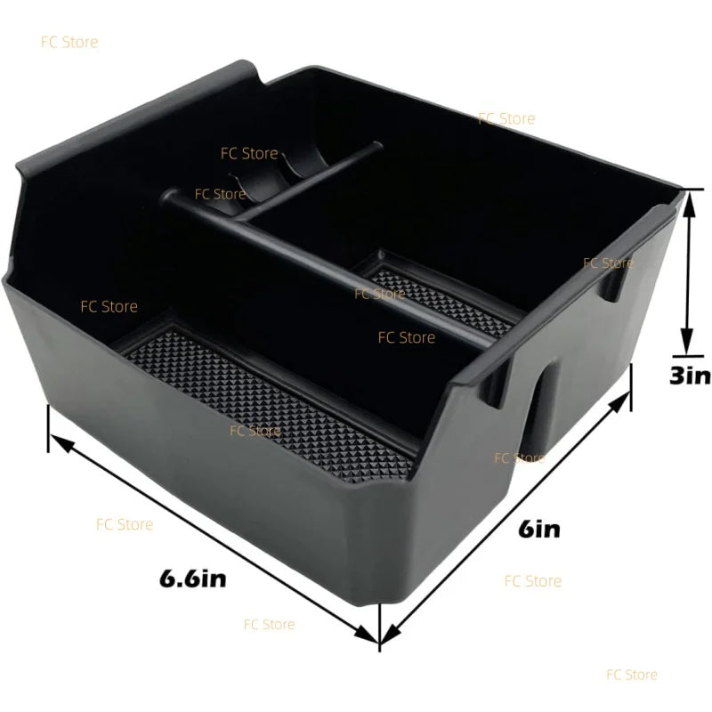 For Jeep for Wrangler JK and JKU Accessories 2011-2018 Center Console Armrest Storage Box ABS Tidying Tray Organizer Car