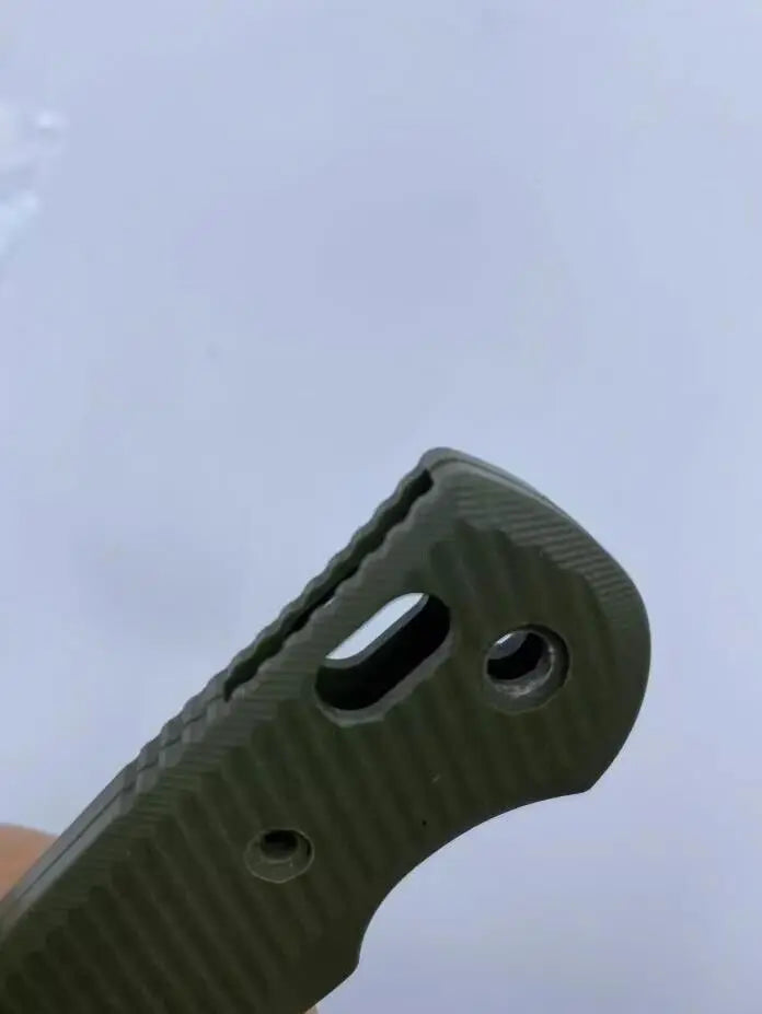 1 Pair 2 Colors Custom Made G10 Material Handle Scales for Benchmade Griptilian 550/551 Folding Knives