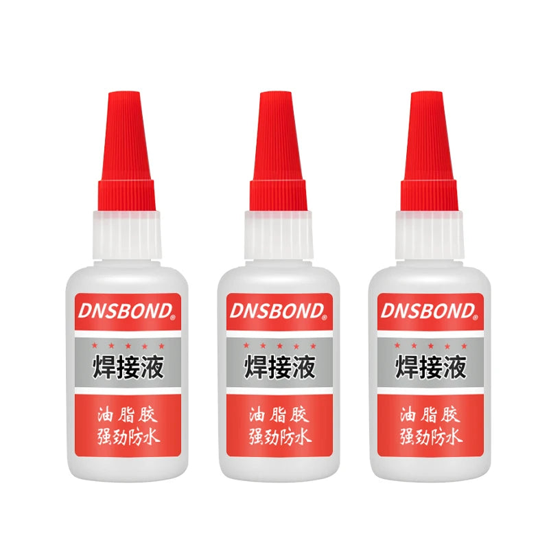 10 Sec Super Oily Glue Strong Bond for Shoes/Glass/Metal/Wood/Plastic Ceramic Quick Dry Industrial Strength Instant Adhesive