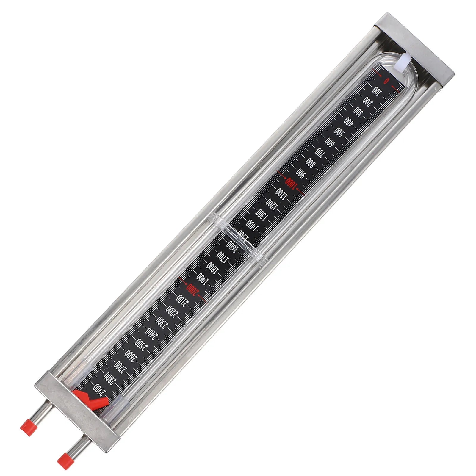 1pcs U Tube Pressure Gauge 0-3000Pa Vacuum Manometer For Laboratory Home Fish Tank Differential Pressure Measurement Instrument