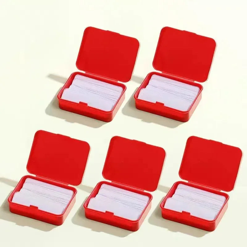 No Trace Reusable Square Adhesive Tape Removable Transparent Wall Mount Sticker Double Sided Adhesive Tape