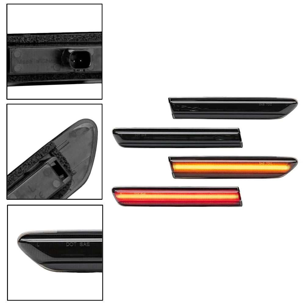 33655-SEP-A01 LED Side Marker Lights Car LED Side Lamp For Acura TL 2004-2008 33650-SEP-A01 33800-SEP-A01