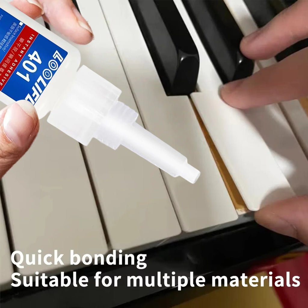 1-10PCS Super Glue Super Strong Adhesive, Suitable for Instant Transparent Adhesive of Plastics, Metals, Wood, Crafts, Glass Cer