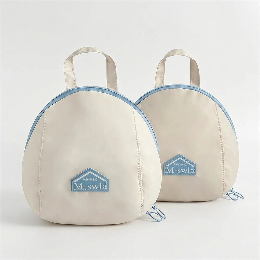 1/2Pcs Portable Travel Underwear Socks Bra Organizer Bag Polyester Fiber Handheld Storage Bag for Intimate Clothes Ball Shaped