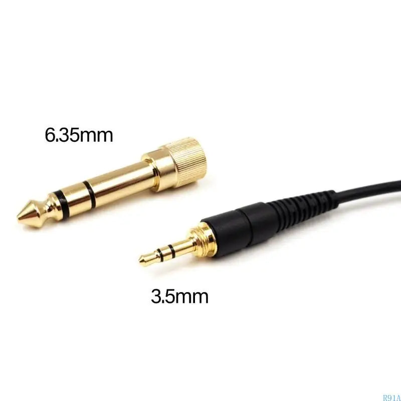 R91A Replacement Sound Cable 6.5mm for DT770 DT880 DT990 MDR-7506 Headphones Cord