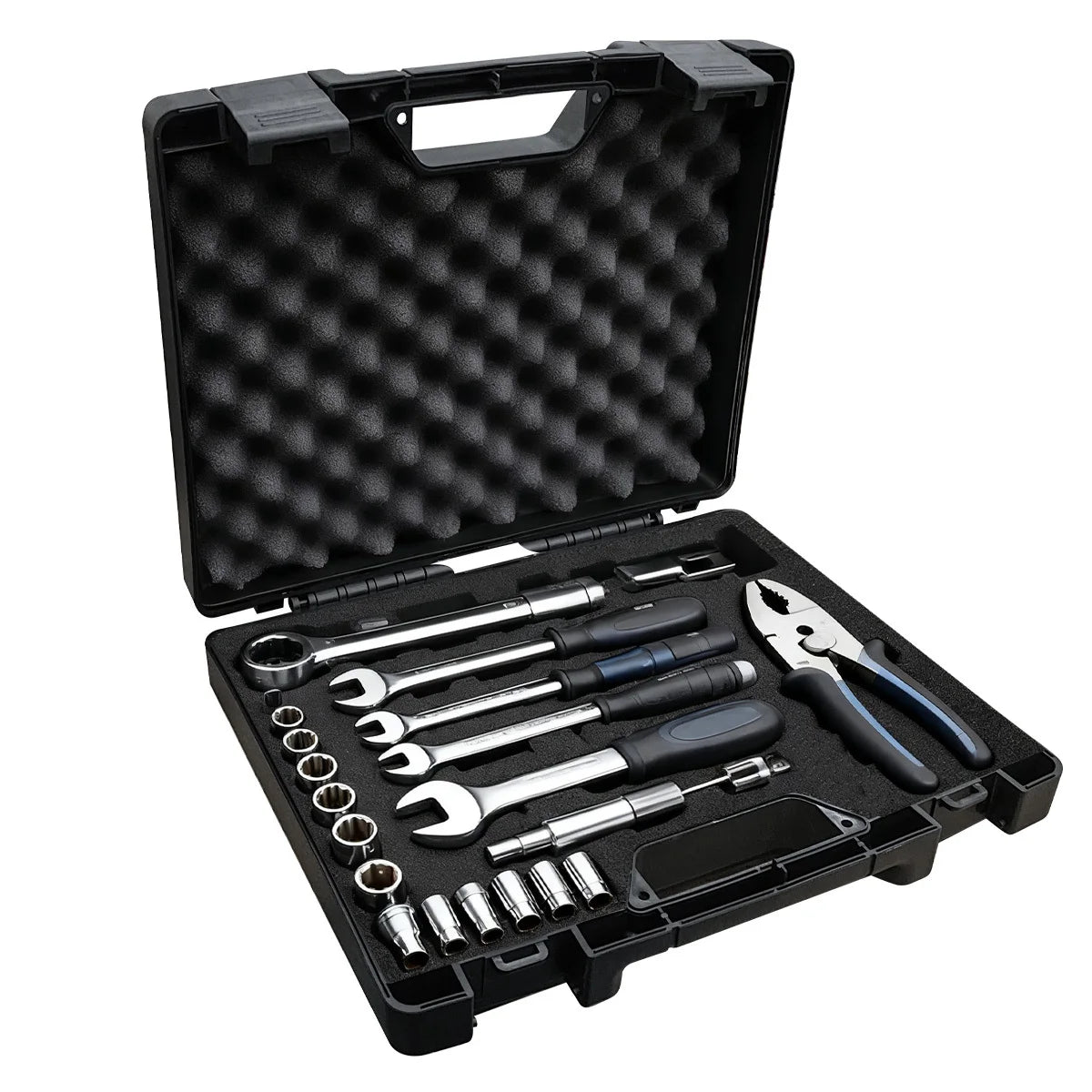 1pc Multi-Functional Portable Equipment Case with Sponge Protective Hardware Shell Tool Carrying Storage Box for Drones,Tools