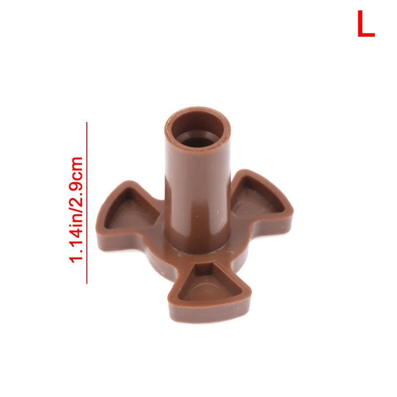 Universal Turntable Coupler Microwave Oven Turntable Roller Guide Support Coupler Tray Shaft Microwave Turntable Shaft