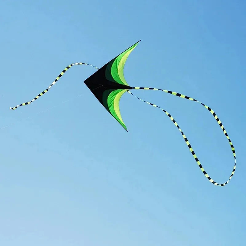 Large Delta Kite for Kids & Adults Easy to Fly Large Huge Delta Kite Come with 5m Tail Easy to Fly Kite Outdoor Toy