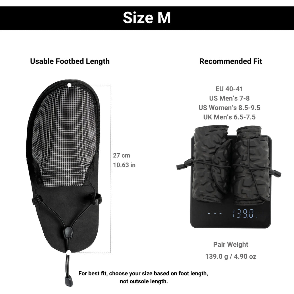 [HODR GEAR] Camp Shoes Ultralight Rollable Footwear Breathable Dyneema® Grid Upper Sole Packable Quick-Dry Short Camp Movement