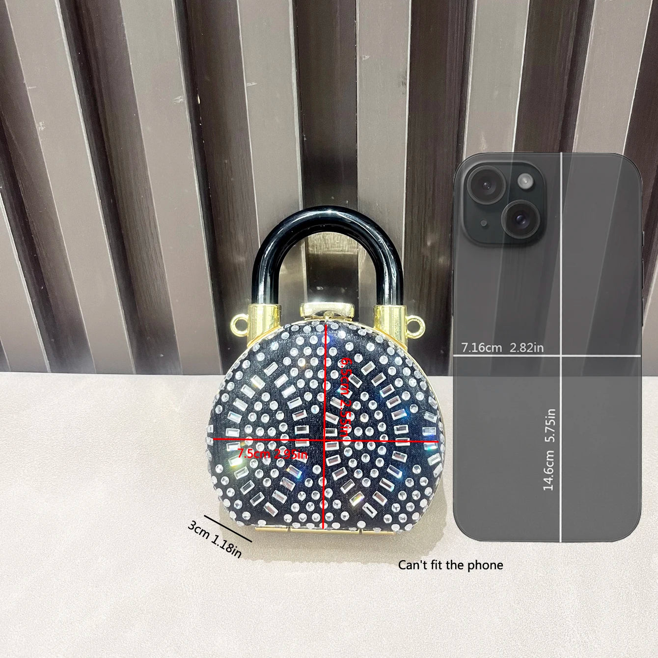 Luxury Designer mini small shoulder bags Evening bag Purses and handbag funny shape Clutch purse Party Sparkling rhinestone