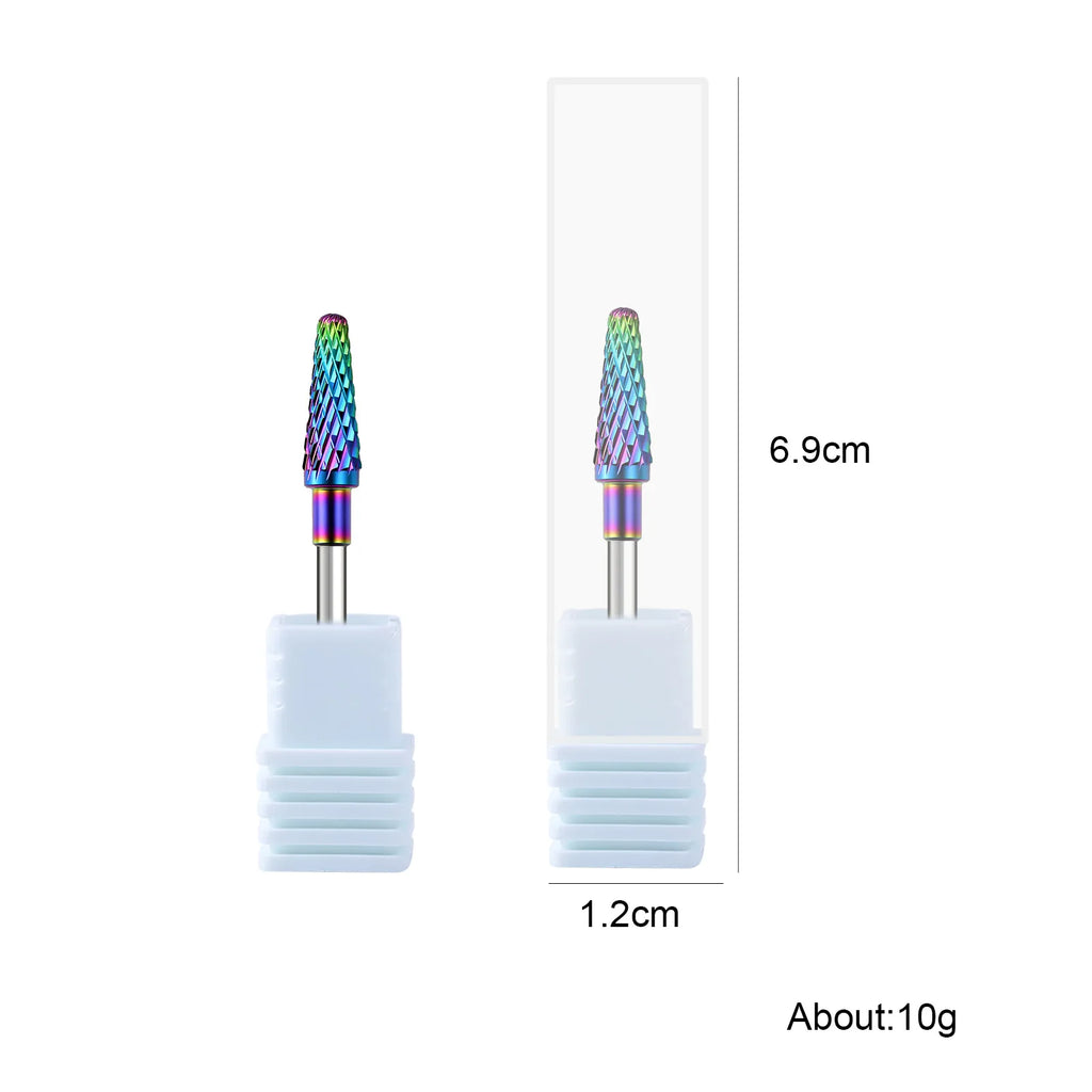 1Pcs 3/32" Quality Professional Tungsten Dead Skin Remover Nail Drill Bit Safe Carbide Nail Cleaning Drill Bit For Dead Skin
