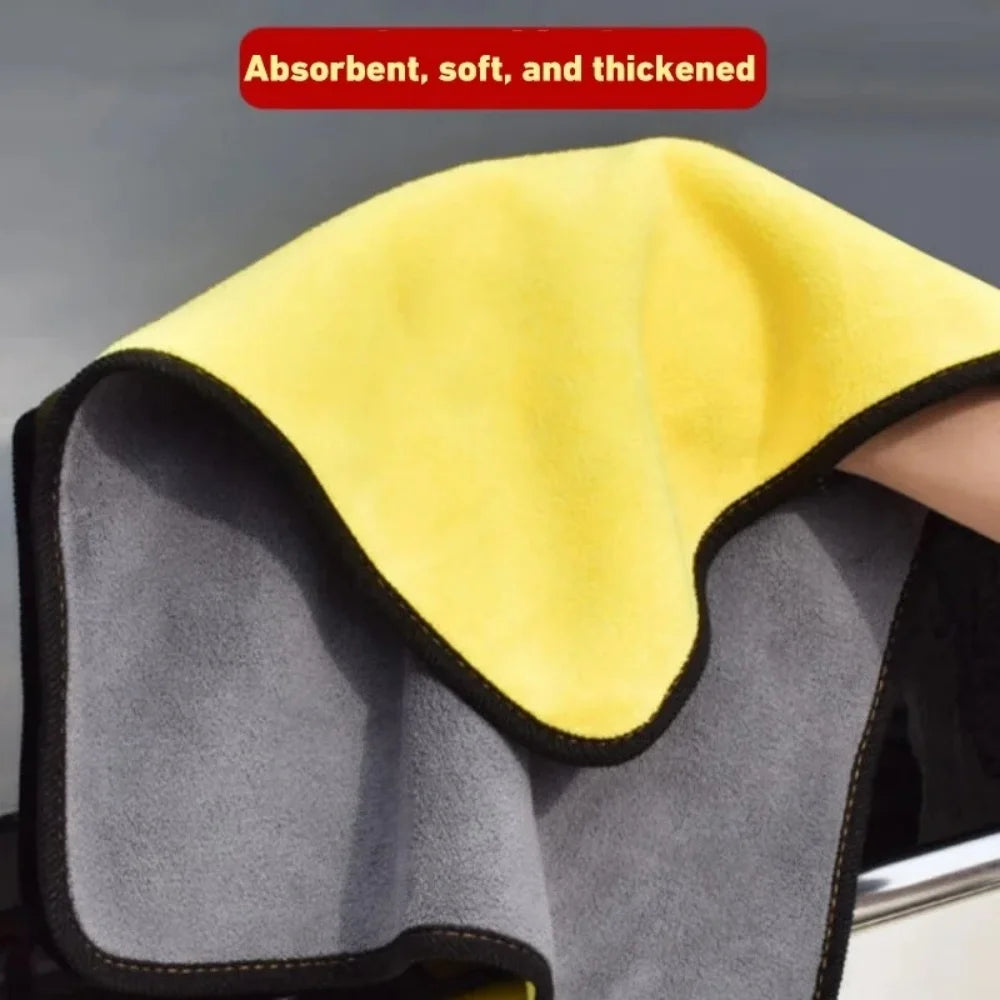 5PCS/10PCS Microfiber Towel Car Microfiber Cloth Wash Towel Microfiber Cleaning Cloth Car Wash Drying Towel Auto Detailing