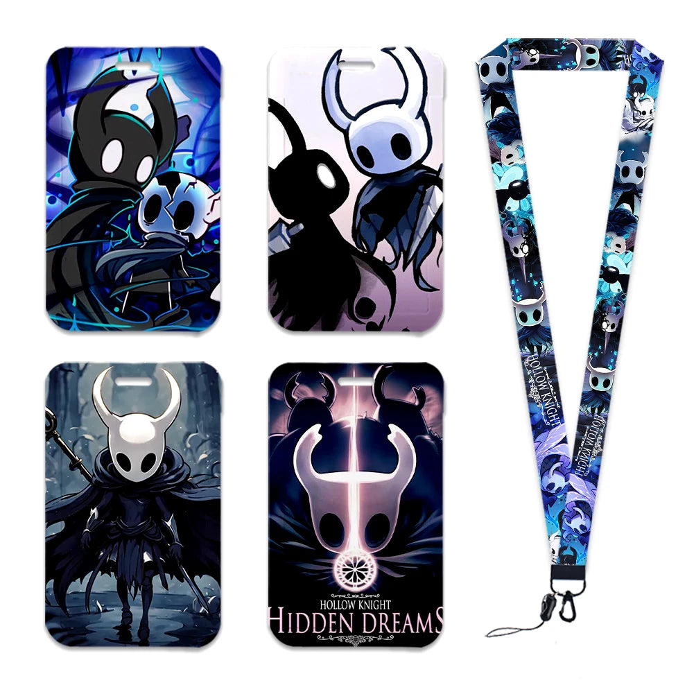 New Arrival Credential Holder Game Hollow-Knight Lanyards for Key Neck Strap For Card Badge Gym Keychain Keyring Accessories