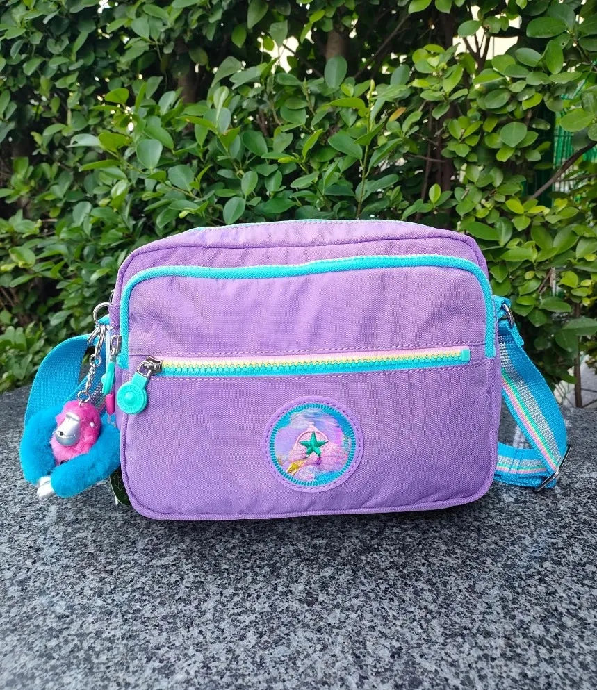 from China Monkey Shoulder Handbag Women's Bag Nylon Cloth Purse Wallet Coin Purse Handheld Bag Fashion Spring Season
