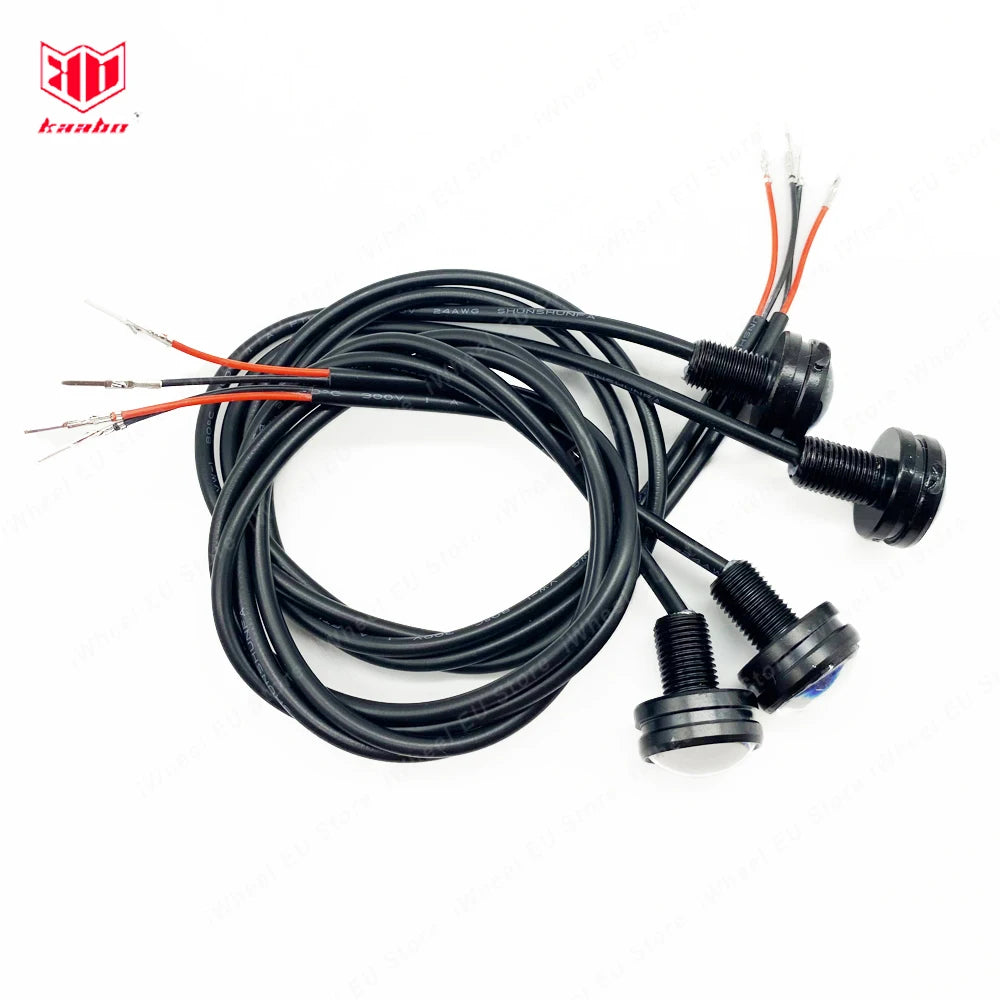 Original Kaabo Mantis King GT Spotlight Headlight Brake Light Turn Signal Spotlight Spare Part Official Kaabo Accessories