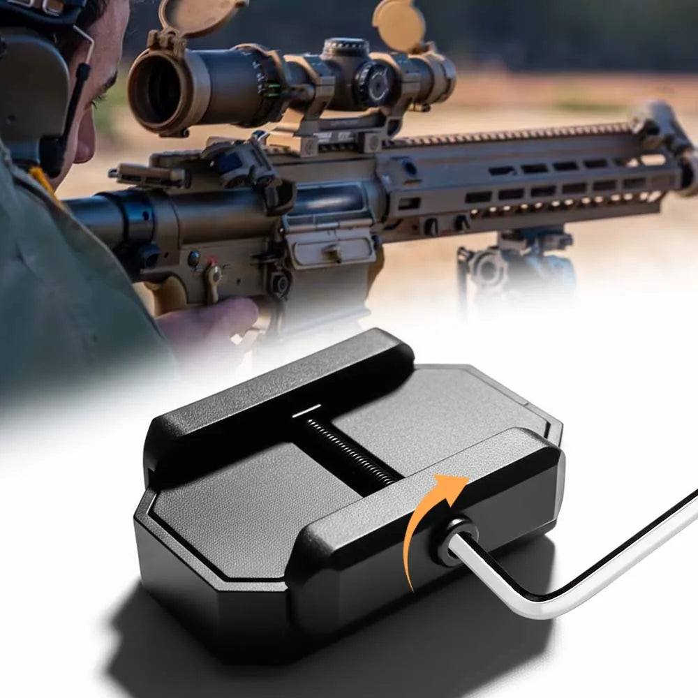 3/5Pcs Compass Thermometer Combo 2 in 1 Tactical Airsoft AR15 M4 M16 Compact Navigation Thermometer for 20mm Rail Gun Accessory