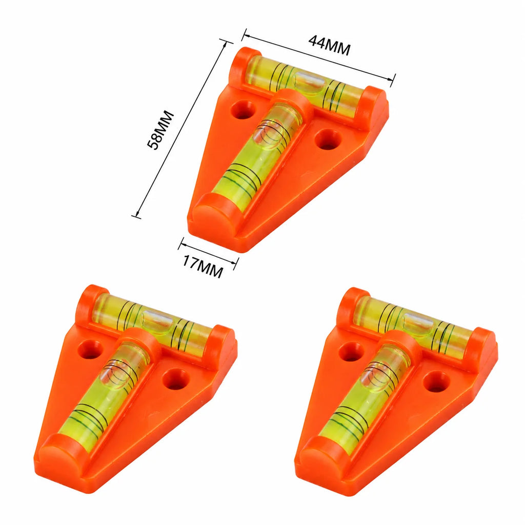 3/5/10PCS T Type Tile Leveling Device Spirit Level Precision Measuring Tool for Wall Floor Tile Paving and Construction Projects