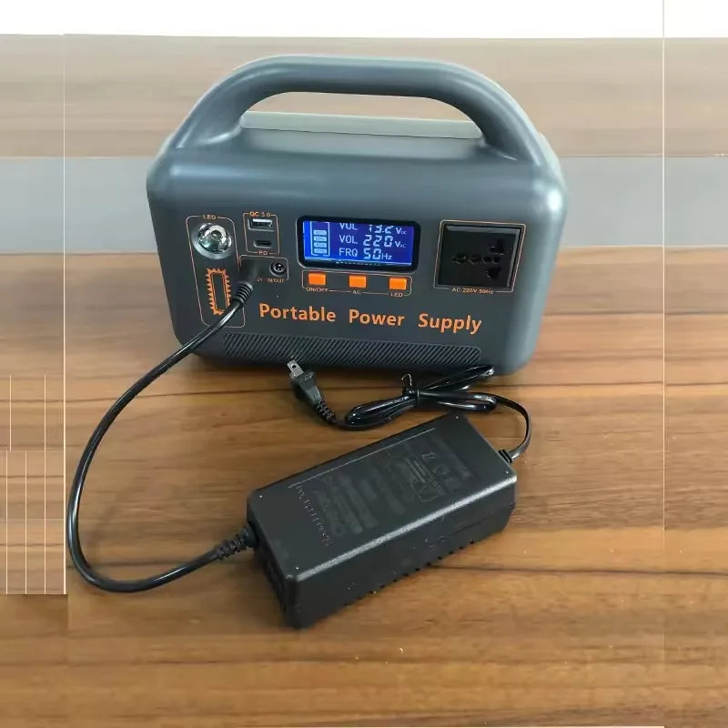 400W Portable Power Station 220V with Solar Generator (Optional) 192Wh Outdoor Emergency Power Bank Camping Power Bank