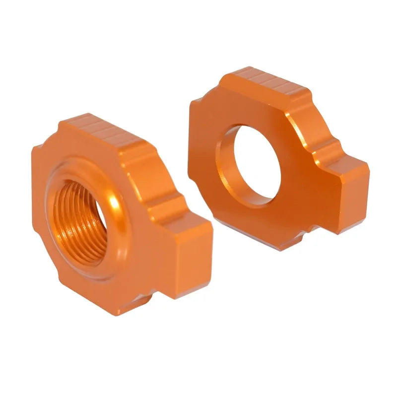 Rear Chain Adjuster Axle Block For KTM SX SX-F XC XC-F EXC EXC-F XC-W XCF-W 85 125 150 300 350 450 530 SX85 EXC250 EXC300