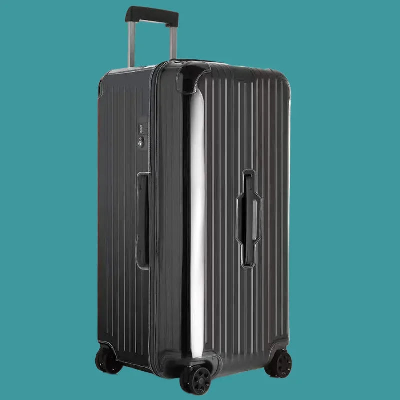 Luggage Covers for Rimowa Essential Trunk Plus 33inch Suitcase Protector PVC Clear Dustproof Case with Zipper Customized