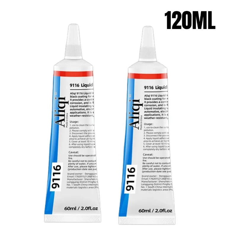 Liquid Electrical Tape 15/60ml Waterproof Insulation Paste Sealant Home Use Insulation Adhesives Fix Line Glue for Wires Cables