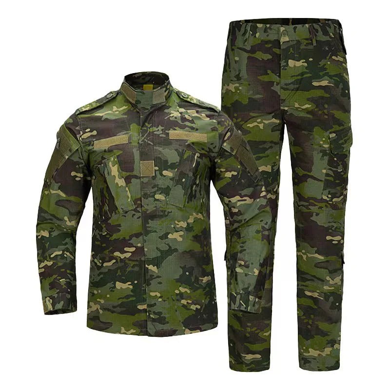 Tactical Hunting Training Suit, Russian EMR Camouflage Tactical Top, Tactical Suit, VKBO Combat Suit Set SUMMER SUIT