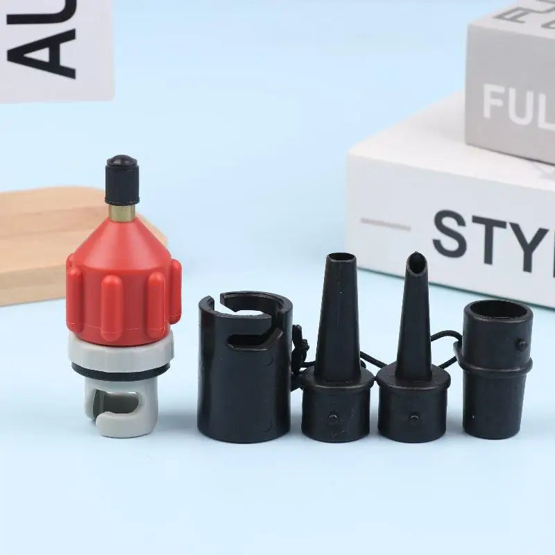 **Air Valve Adaptor For SUP Board Inflatable Pump Adapter Paddle Boat Kayak Air Valve Pump Tire Air Connector Combo Kit