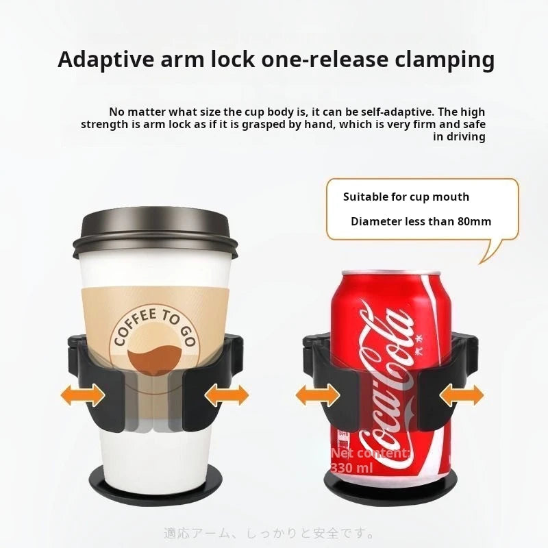 Car Cup Holder Air Vent Outlet Drink Coffee Bottle Holder Can Mounts Holders Beverage Ashtray Mount Stand Universal Accessories