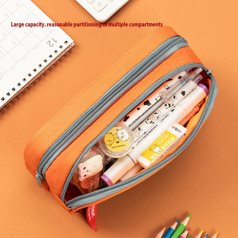 Customised Embroidery/Standard Style 2 Options, High-Quality Camouflage Pencil Case, Stylish Storage Box. Back-to-School Season,