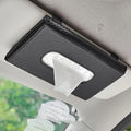 （Summer4）Car Tissue Box Towel Car Sun Visor Tissue Box Holder Auto Storage Decoration