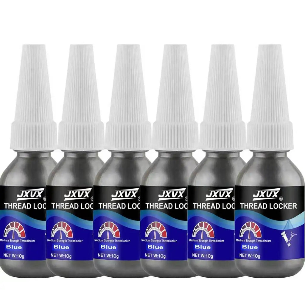 JXVX 10ml Anaerobic Thread Sealing Adhesive, Anti-Stick Glue for Screws, Quick Fixing, Fast Curing Thread Adhesive for Screws
