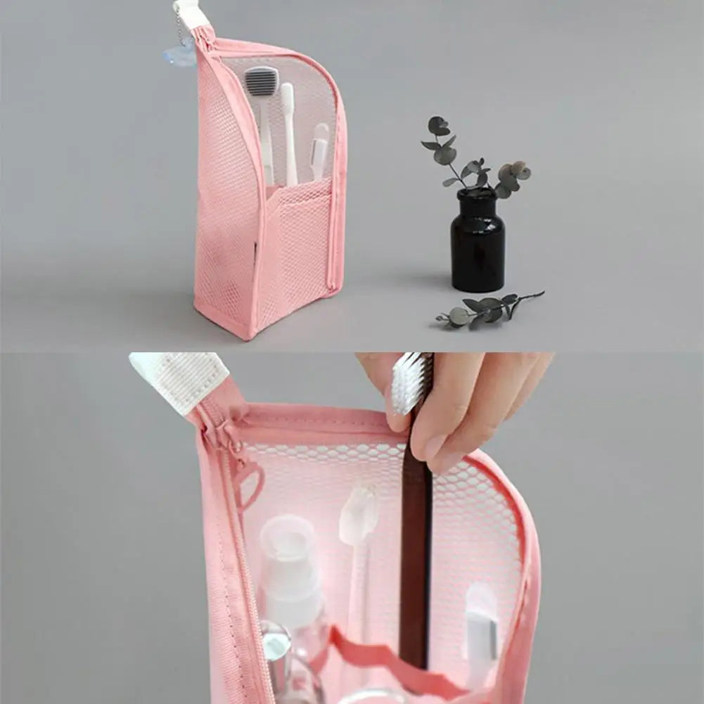 Toilet Bag Teeth Brush Cream Storage Box Organizer Travel Toiletry Kit for Men Women
