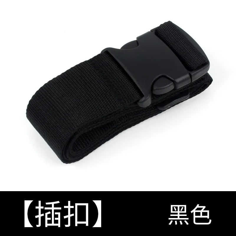 Straight Shaped Luggage Straps for Suitcase, Polyester Luggage Belt with Adjustable Release Buckle Travel Accessory ﻿
