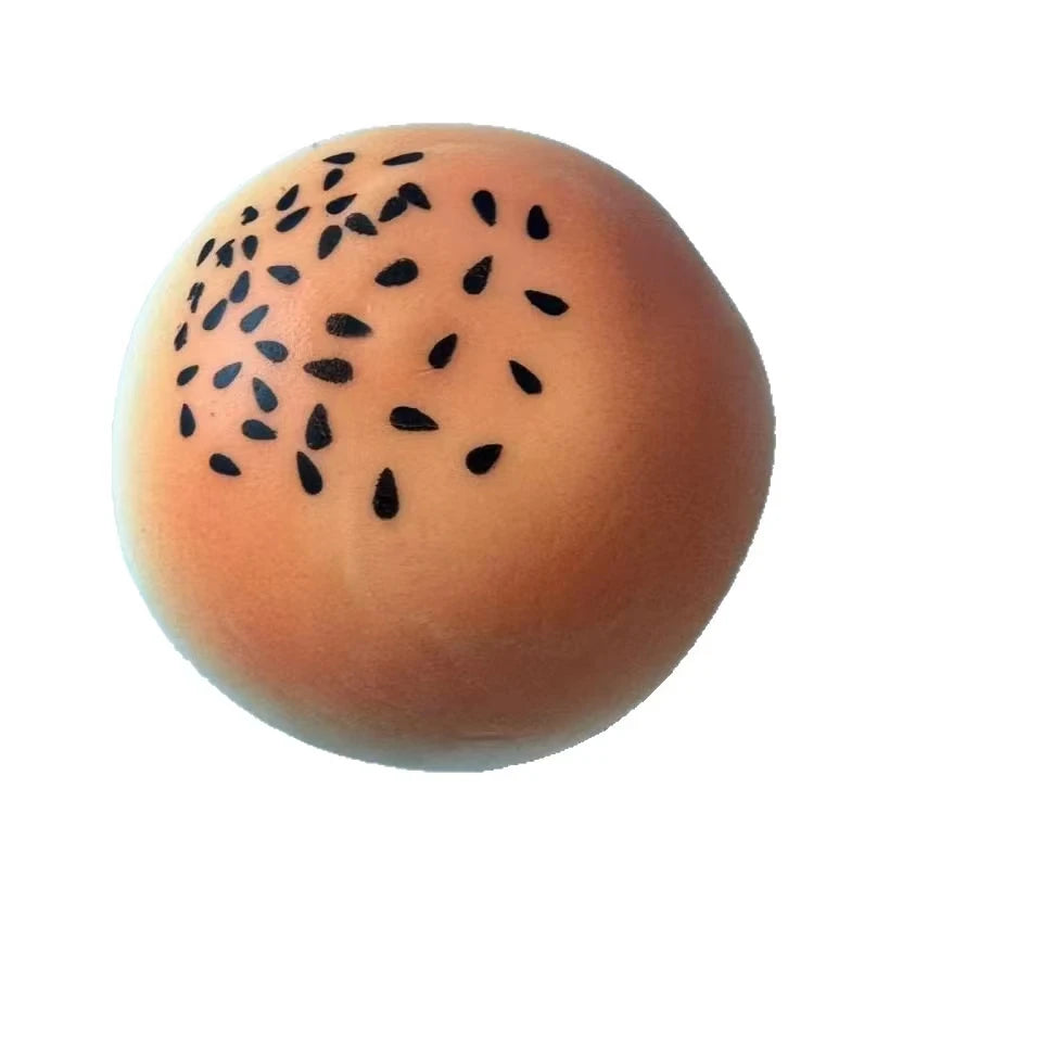 Food-Shaped Stress Ball Pineapple Bun Squishy Toy Moldable Bounce Squeeze Ball ASMR Sensory Anti Stress Fidget Toys Squeeze Toy