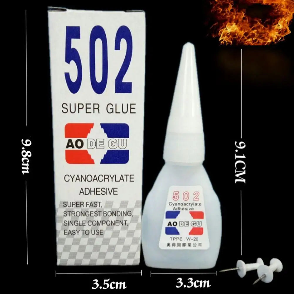 8g/30g Super Glue Instant Adhesive Strong Adhesion Best Repair 502 Fast Multipurpose Agent Strong shoe Glue 1/2/3/4/5/10pcs